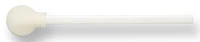 PurSwab Foam Tip Applicator, Large, White Foam, 5 in Polypropylene Handle, Non-Sterile, 1000/Case