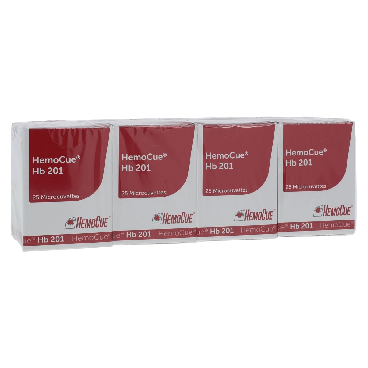 HemoCue Hb 201 Analyzer Microcuvettes, Individually Wrapped, 100/Box (HB201)