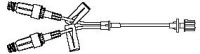 B. Braun IV Extension Set, Needleless Y-Type, Small Bore, 7" SPIN-LOCK Connector, 2 Removable Slide Clamps, 2 Bonded Ultrasite Valves, Sterile, 50/Case
