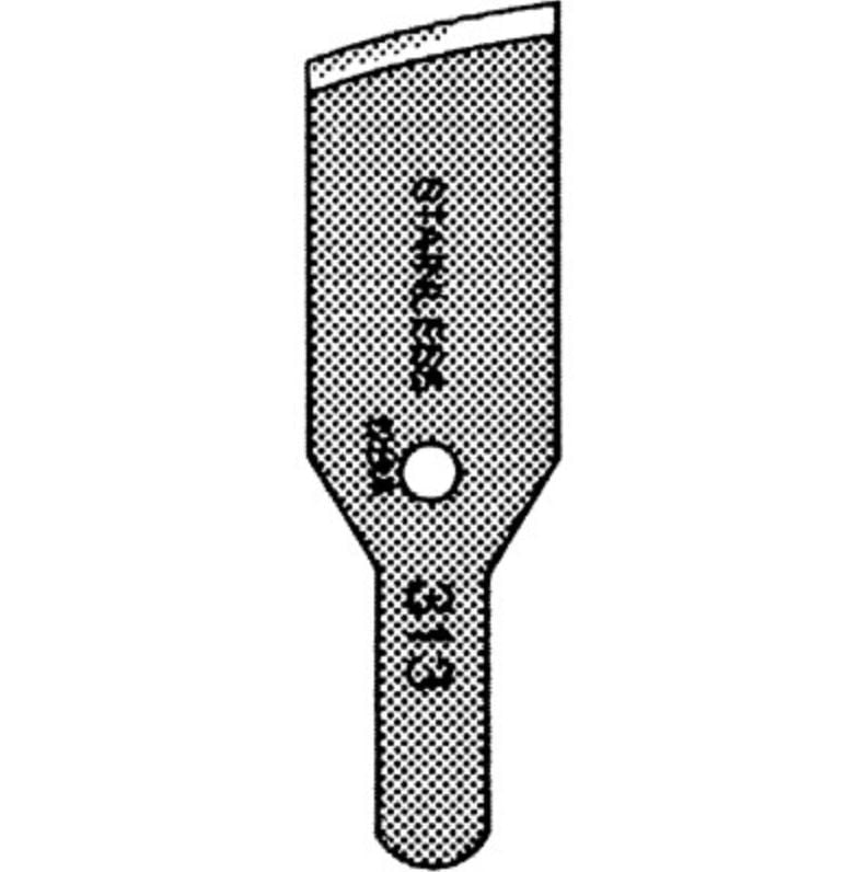 Sklar Instruments Stainless Steel Non-Sterile Surgical Blade #313, Curved Edge, Disposable, 12/Bx