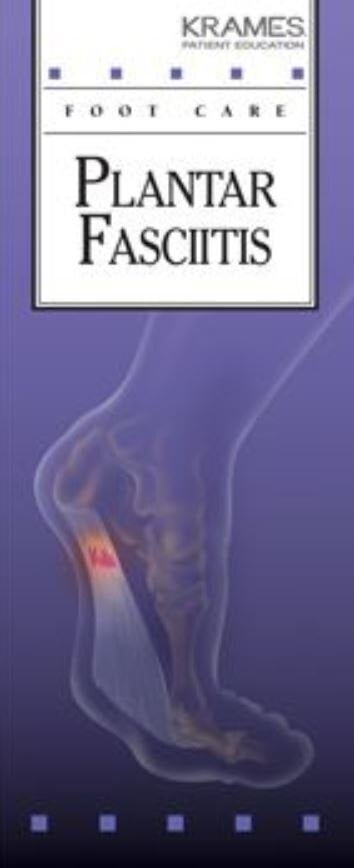 Krames Communications Plantar Fasciitis Educational Brochure, Spanish, 50/Package
