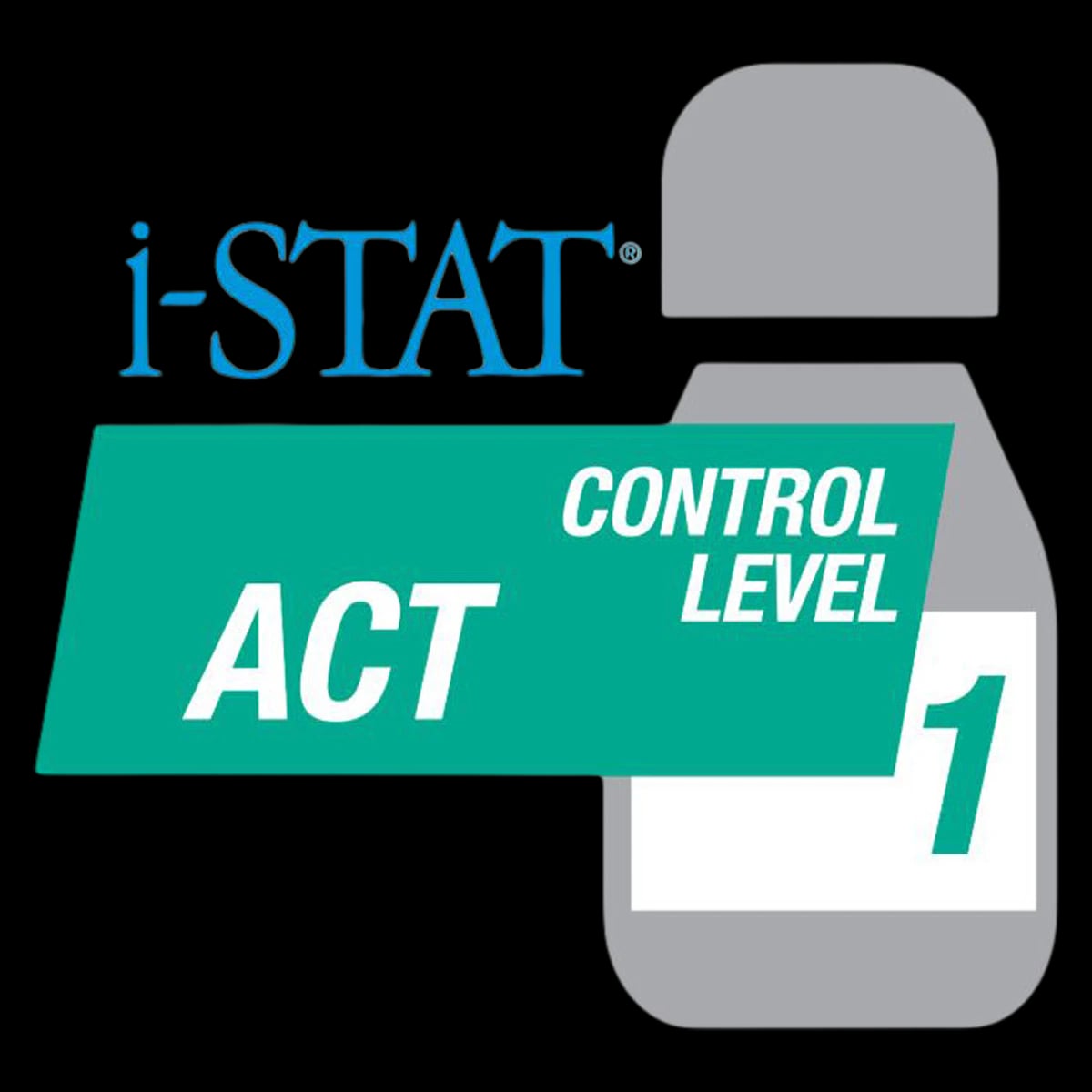 Abbott i-STAT ACT Level 1 Control, 5x5mL, 5/Box