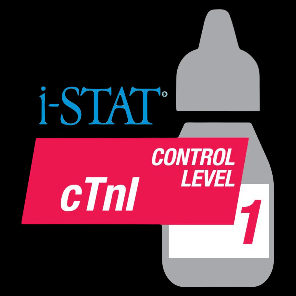 Abbott i-STAT Troponin Control Level 1, 6 x 1 mL, 01KT0J0336G4DETVHA5FF3C6X4
