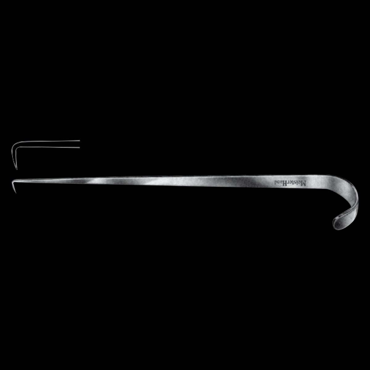 Miltex Meister-Hand Tenaculum/Hook Retractor, 5-3/4" Stainless Steel, Each