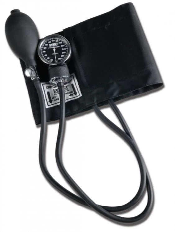 Graham-Field Labstar Accumax Aneroid Sphygmomanometer, Child, Black, Latex-Free, Arm Dial Display