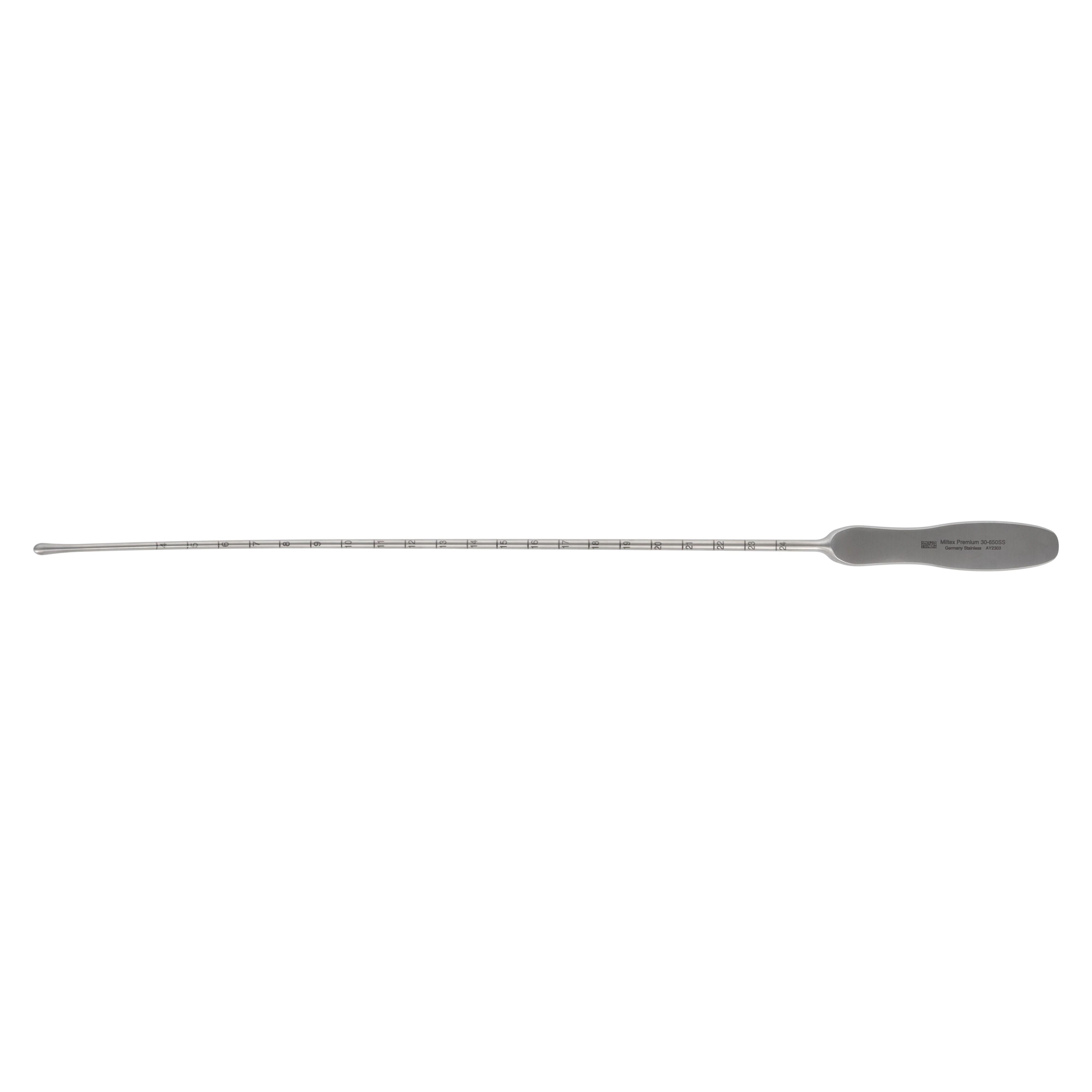 Miltex Sims Uterine Sound, 13" Stainless Steel, Graduated in cm