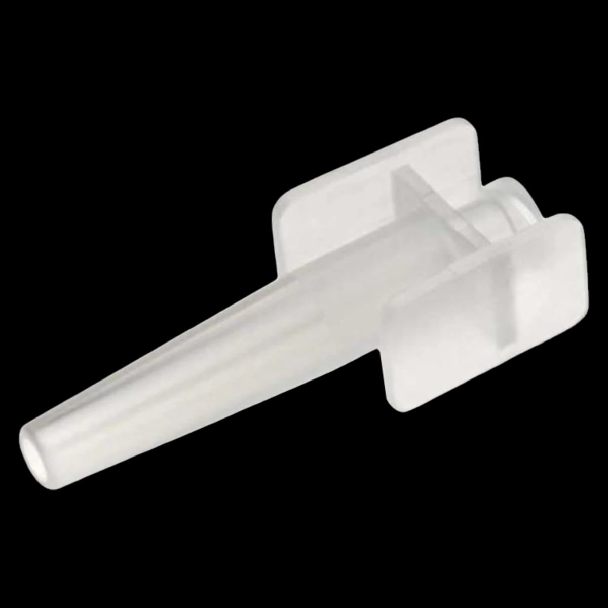Baxter Lock-To-Cath Tip Adapter, Luer Lock to Catheter, Polypropylene, Sterile, White, 50/Case
