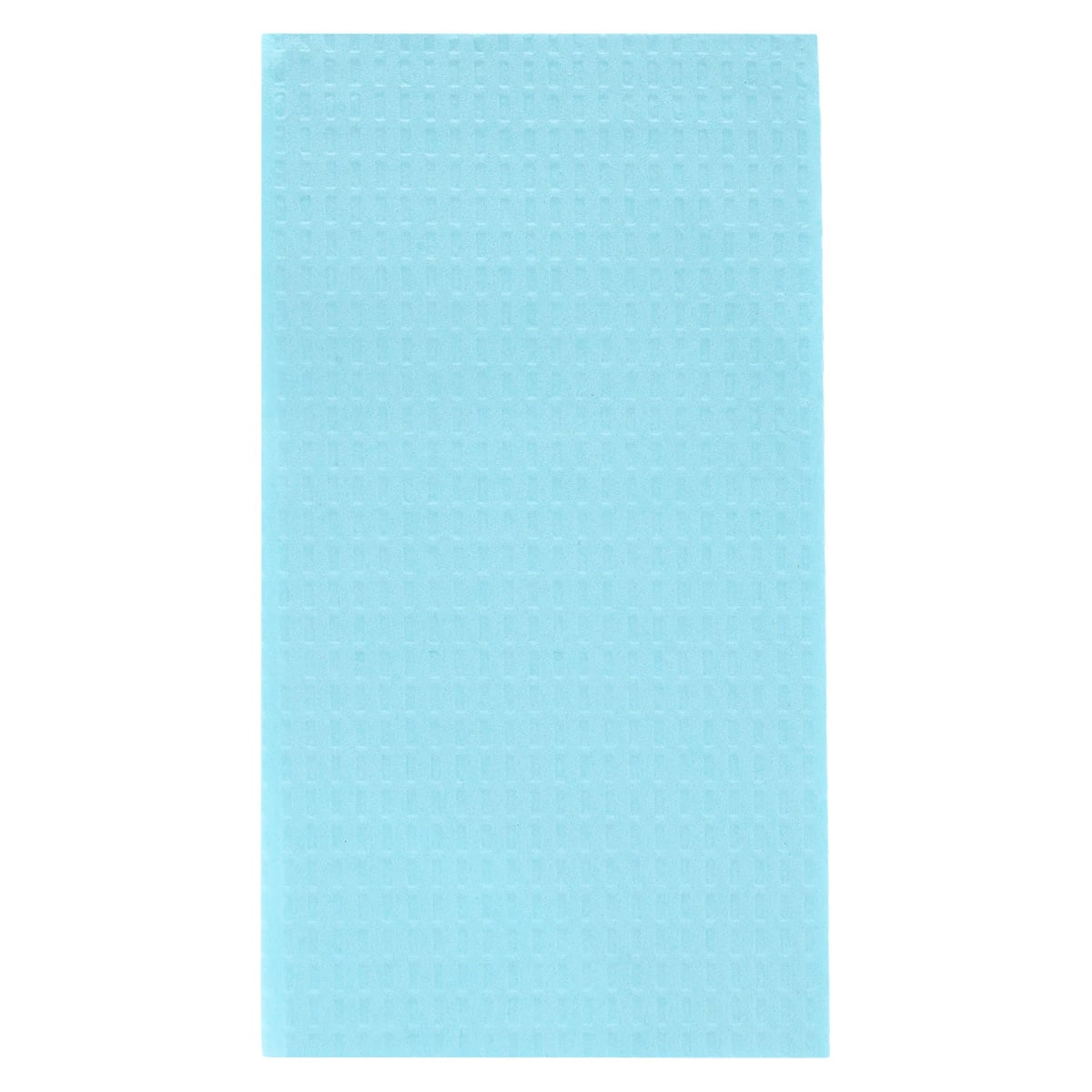 Tidi Choice Specialty Contour Neck Bibs, 2-Ply Tissue / 1-Ply Poly Back, 17" x 18", Blue, 500/Pk, 917343