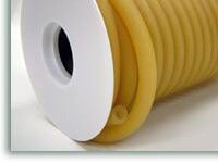 Hygenic Natural Rubber Tubing, Black, 100 ft Roll