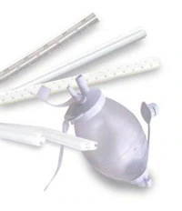Aspen Surgical Surgidyne Wound Drain, 10 Fr, Round Tip, Extra Fluted