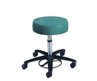 Brewer Millennium Series Surgeon Stool, Black, Without Back, 250 lb Capacity