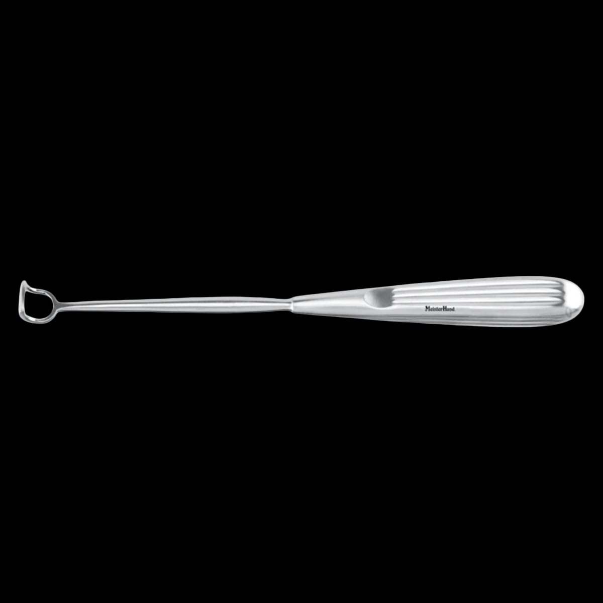 Miltex Meister-Hand Barnhill Adenoid Curette, Size 0, 8-1/2" Stainless Steel, Each