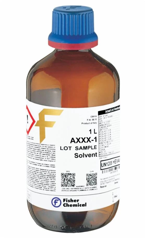 Fisher Scientific Acetonitrile Reagent, HPLC Grade, 99.9% Purity, 1L Bottle