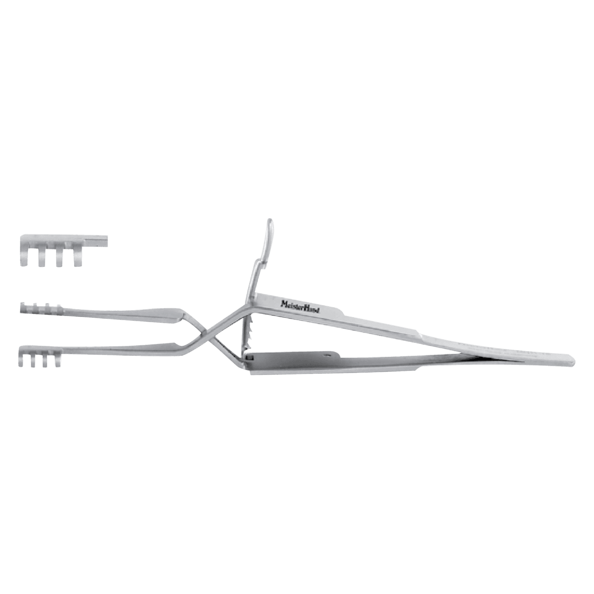 Miltex Meister-Hand Heiss Self-Retaining Retractor, 4" Stainless Steel, Each