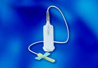 BD Vacutainer Safety-Lok Blood Collection Set, 21G x 3/4 in, 12" Tubing, Winged, Green, Sterile, 200/Case, 368652