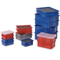 Marketlab Storage Box, Blue, 22.5 x 17.5 x 6.125 inches
