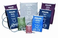 Philips Easy Care Reusable Thigh NIBP Blood Pressure Cuff, Gray, Latex-Free, for Monitor