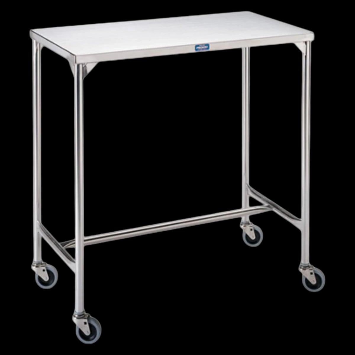 Pedigo Products Instrument Table, Stainless Steel, 20" x 36" x 34"