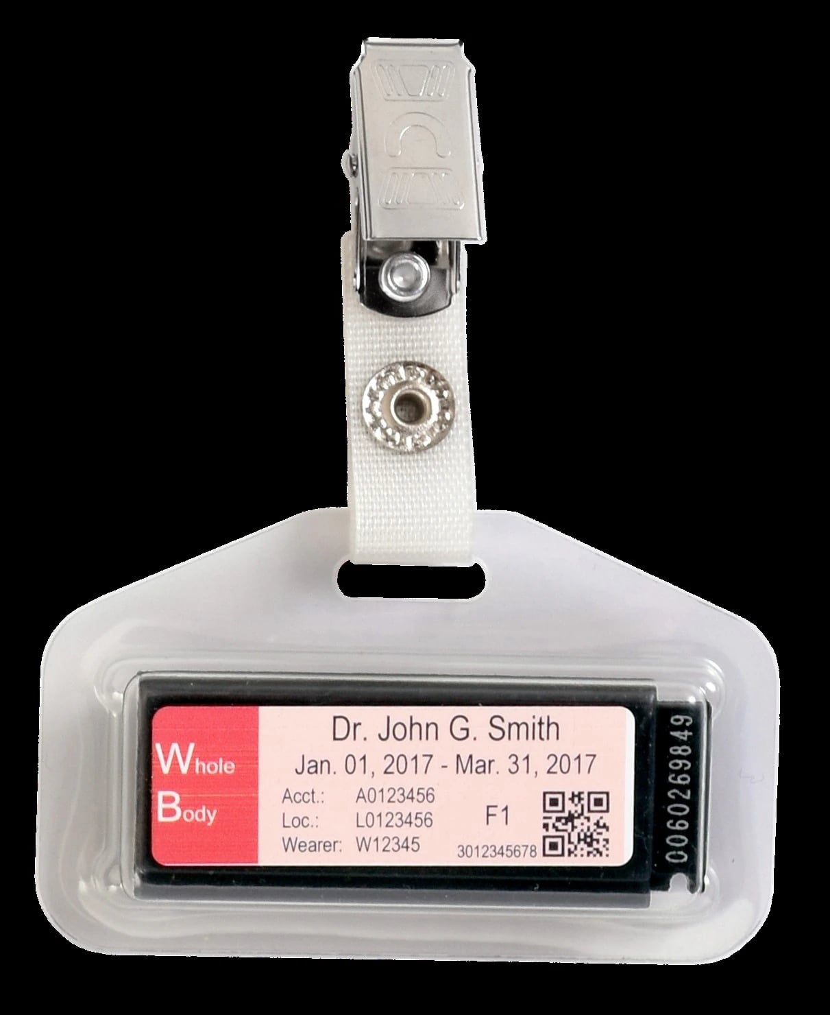 IC Care Fetal Radiation Badge Monitor, 7-Month Service, NVLAP-Accredited, 01KEZKNMM4E0QG085JR68XCYG4