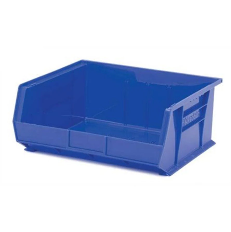 Marketlab Organizer Bin, Blue, 16.5" x 14.75" x 7"