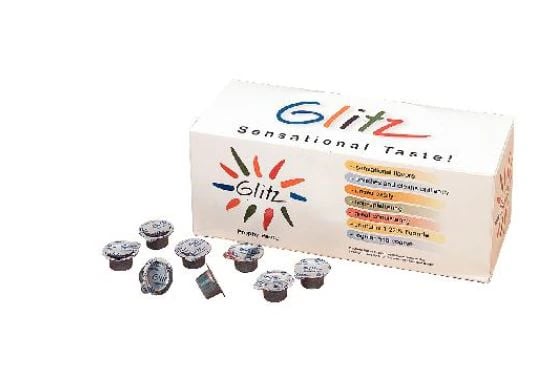 Glitz Prophy Paste, Coarse, Assorted Fruit, Gluten Free, Unit Dose Cups, 200/Box