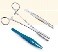 Thumb Forcep 5" (Dressing Forceps, Straight, Plastic, Sterile, 20/Box)