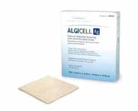 Algicell Ag Calcium Alginate Wound Dressing, 4" x 5", Sterile, Tan, Latex-Free