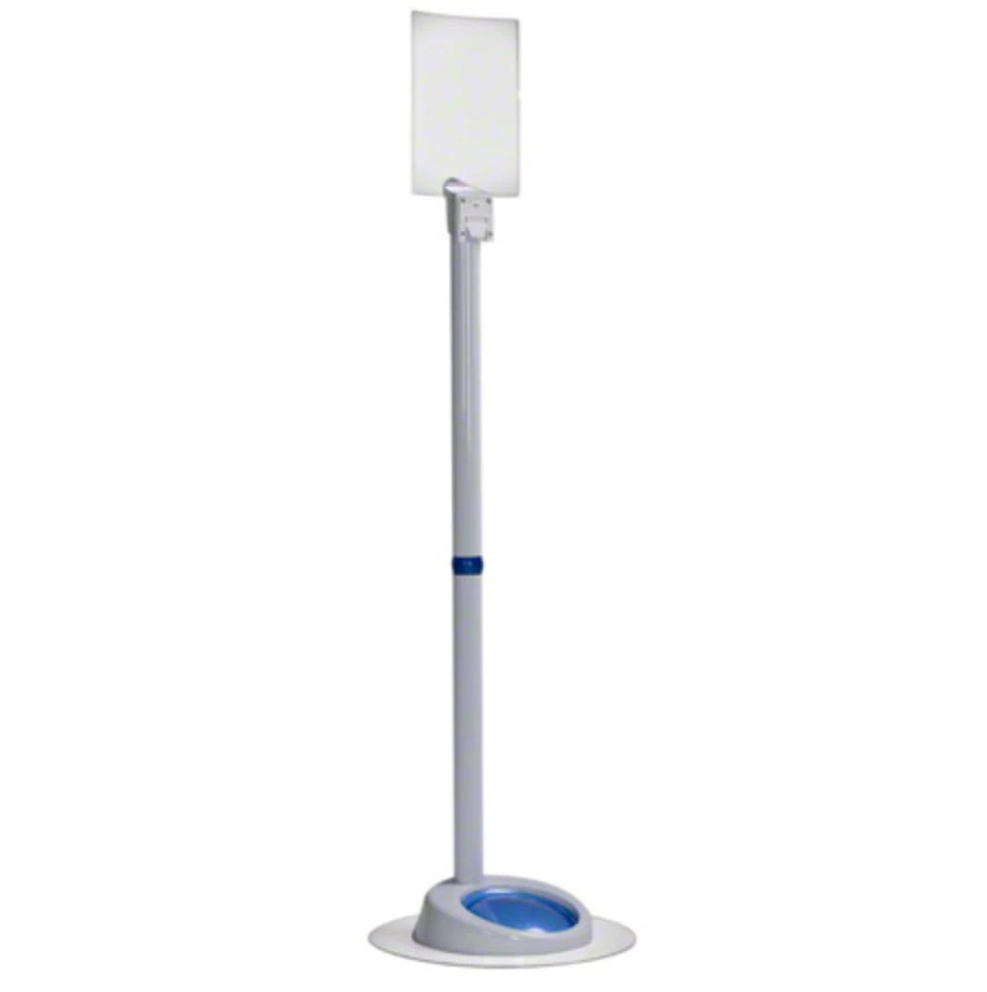 Germstar Premium Floor Stand, White, Steel, for 32oz Touchless Dispenser, 1 Each