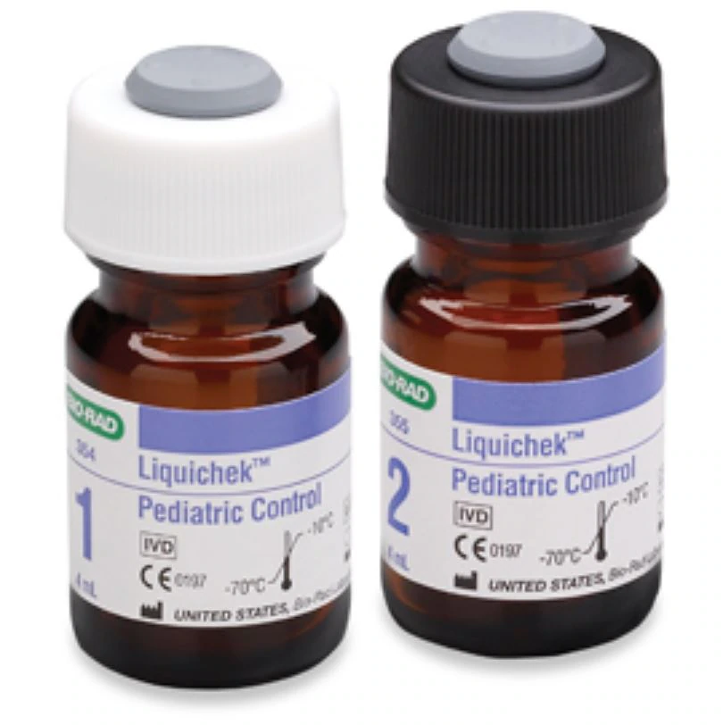 Bio-Rad Liquichek Pediatric Control Level 1-2, 2 x 4 mL, MiniPak