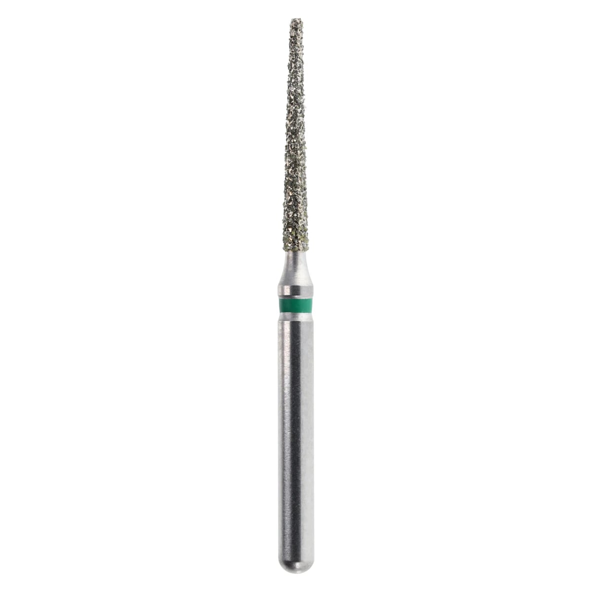 HSI Round End Taper FG Diamond Burs, Single Use, Coarse, 850-012C, 25/Box