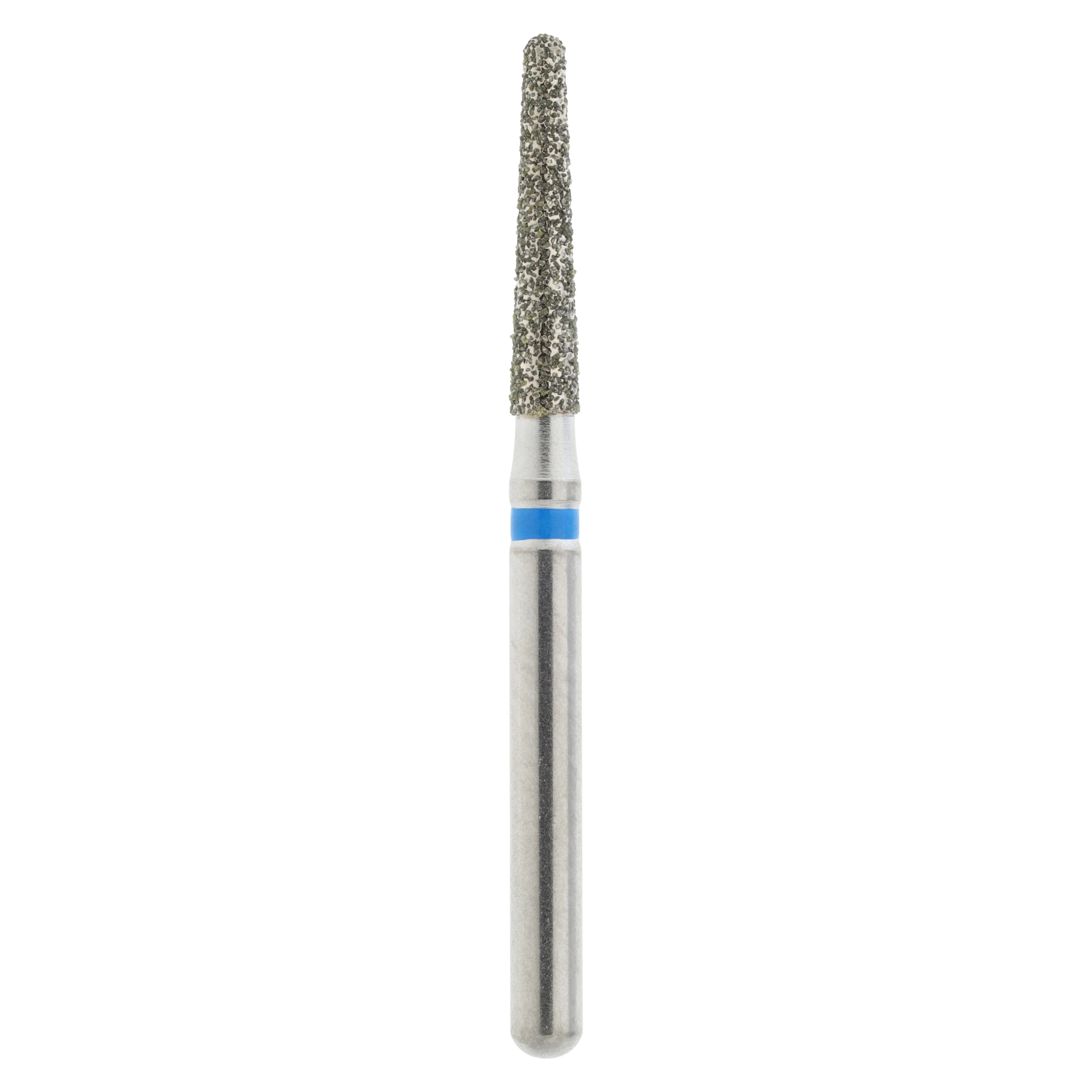 HSI Round End Taper FG Diamond Burs, Single Use, Medium, 856-016M, 25/Box