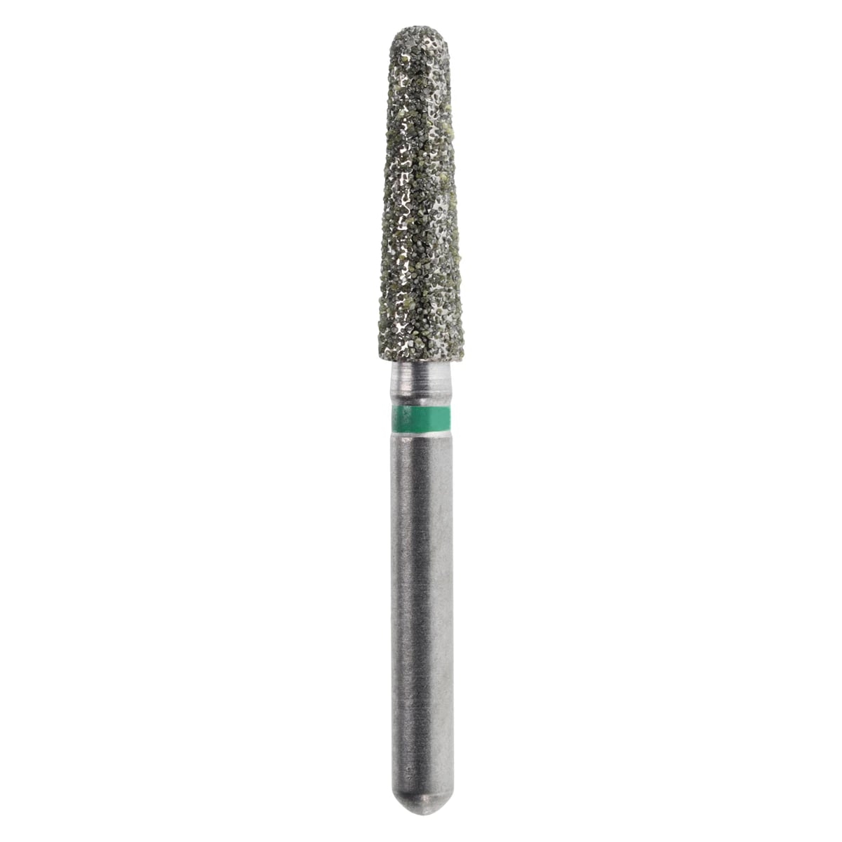 HSI Round End Taper FG Diamond Burs, Single Use, Coarse, 856-024C, 25/Box