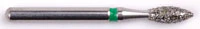 Diamond FG 368-018C Friction Grip Coarse Egg/Football Bur, 4.5 mm, 5/Pk