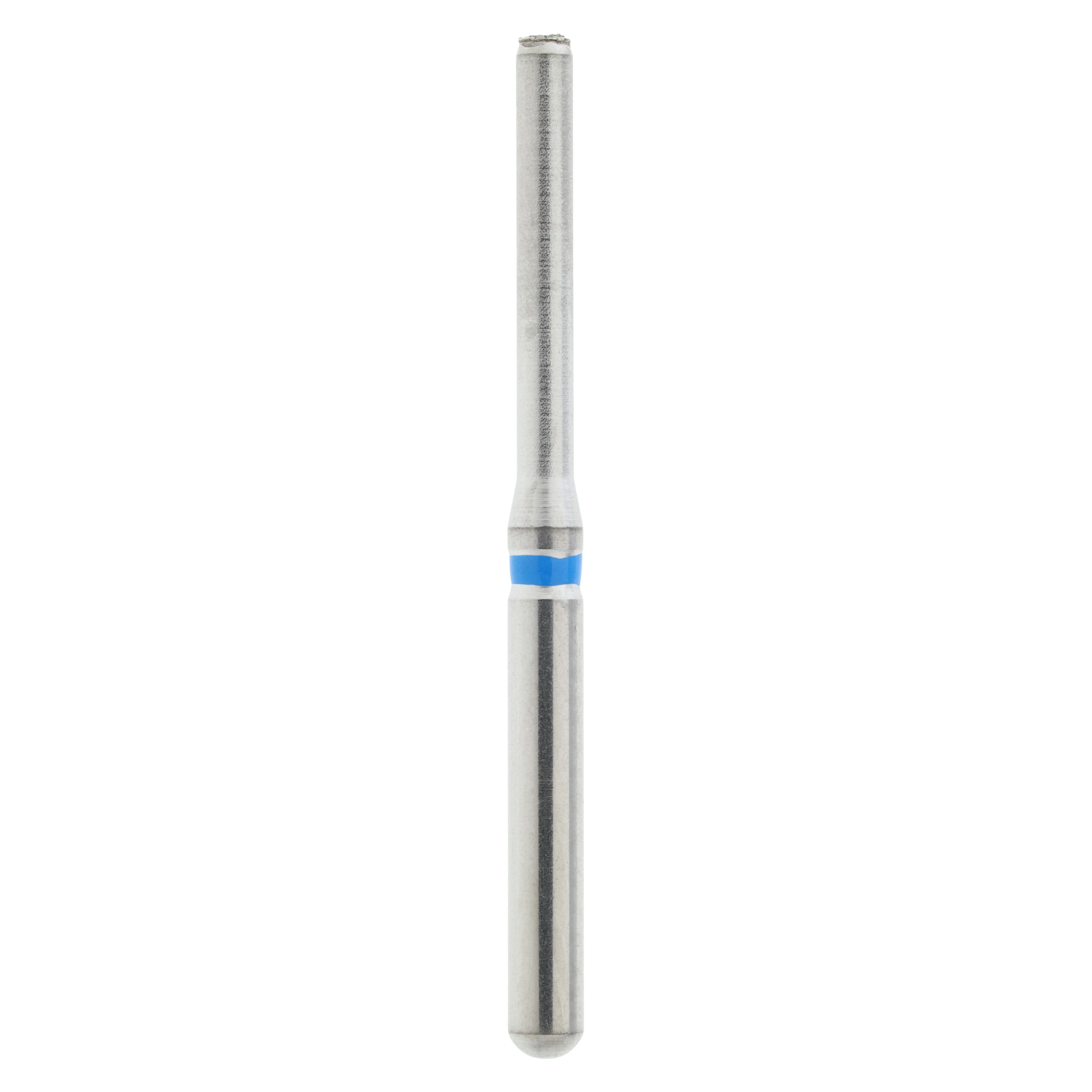 Diamond FG 839-010M Friction Grip Medium Flat End Cylinder Bur, 22.0 mm, 5/Package