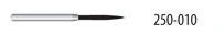 Diamond FG 863-010F Friction Grip Fine Flame Bur, 10.0 mm, 5/Package