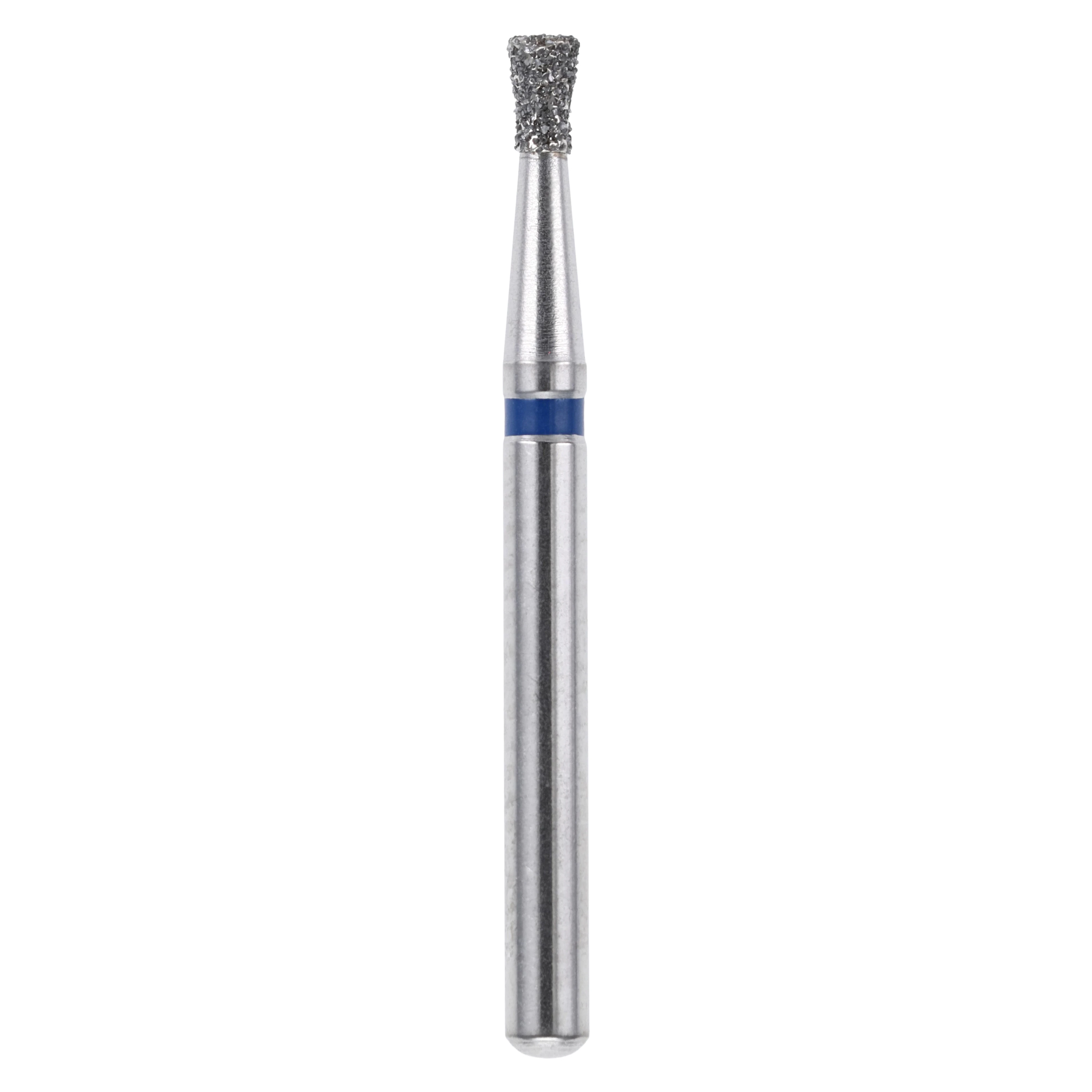 Diamond FG 806-014M Inverted Cone Friction Grip Diamond Bur, Medium, 2.0 mm, 5/Pk