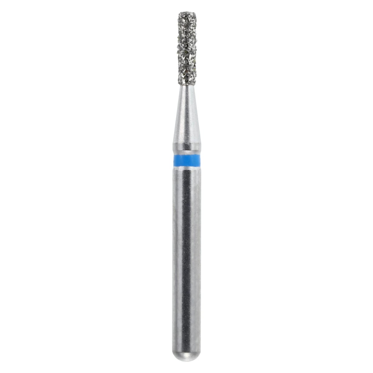 Diamond FG 835-010M Friction Grip Medium Flat End Cylinder Bur, 4.0 mm, 5/Package