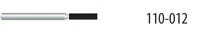 Diamond FG 836-012M Friction Grip Medium Flat End Cylinder Bur, 5.6 mm