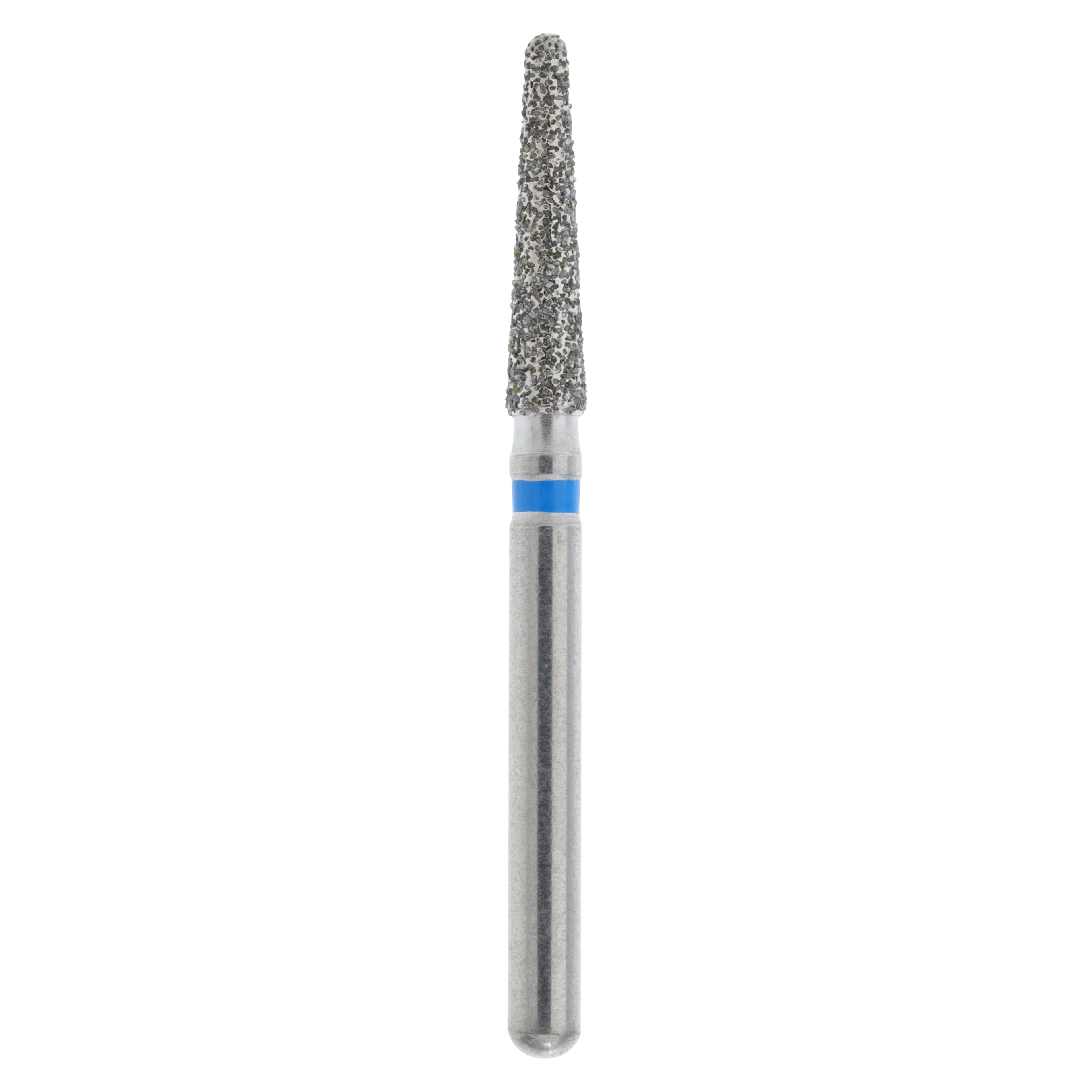 Diamond FG 856-018M, Friction Grip Medium Round End Taper, 9.0 mm, 5/Pack