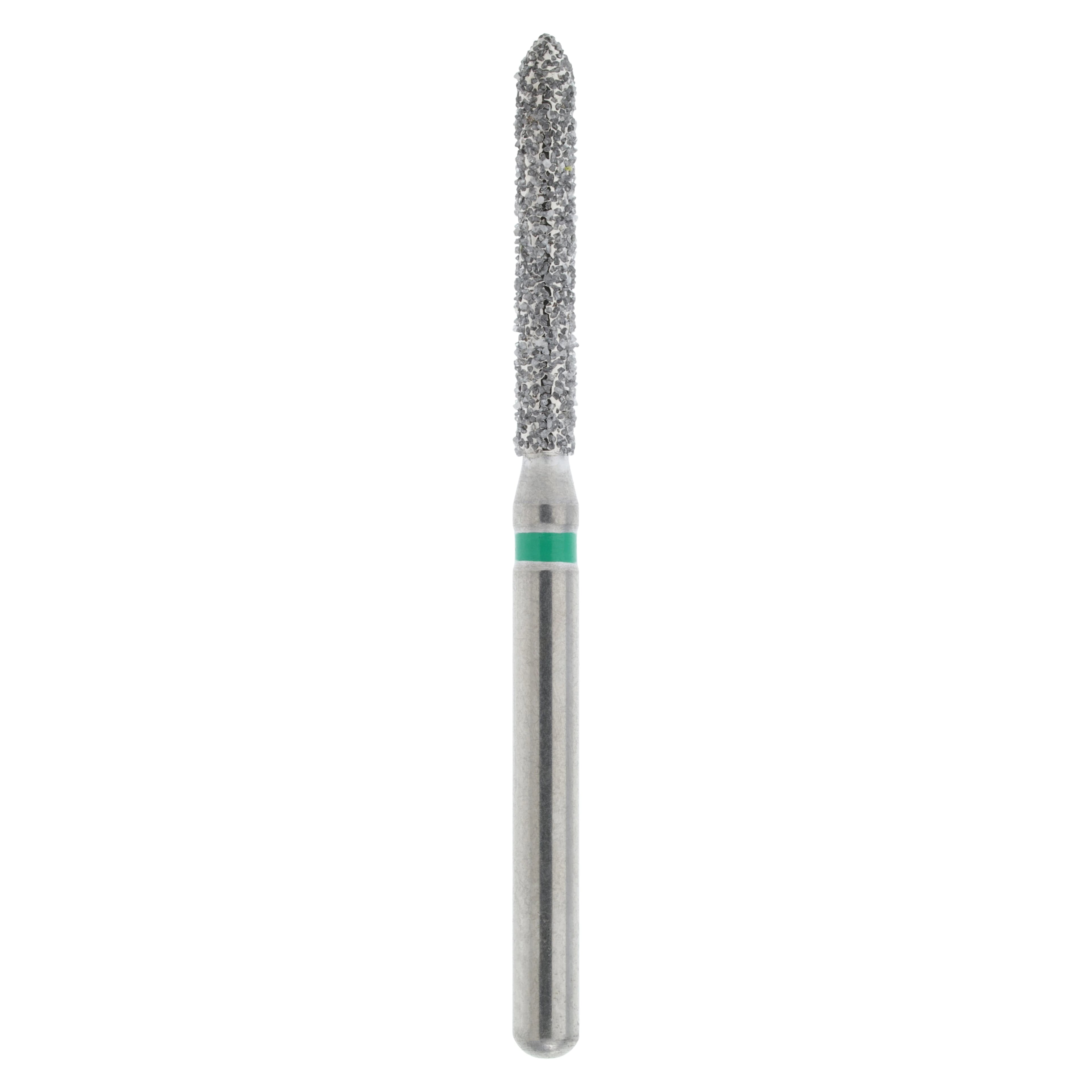 Diamond FG 879-014C Beveled Cylinder Friction Grip Coarse Bur, 10.0 mm, 5/Package