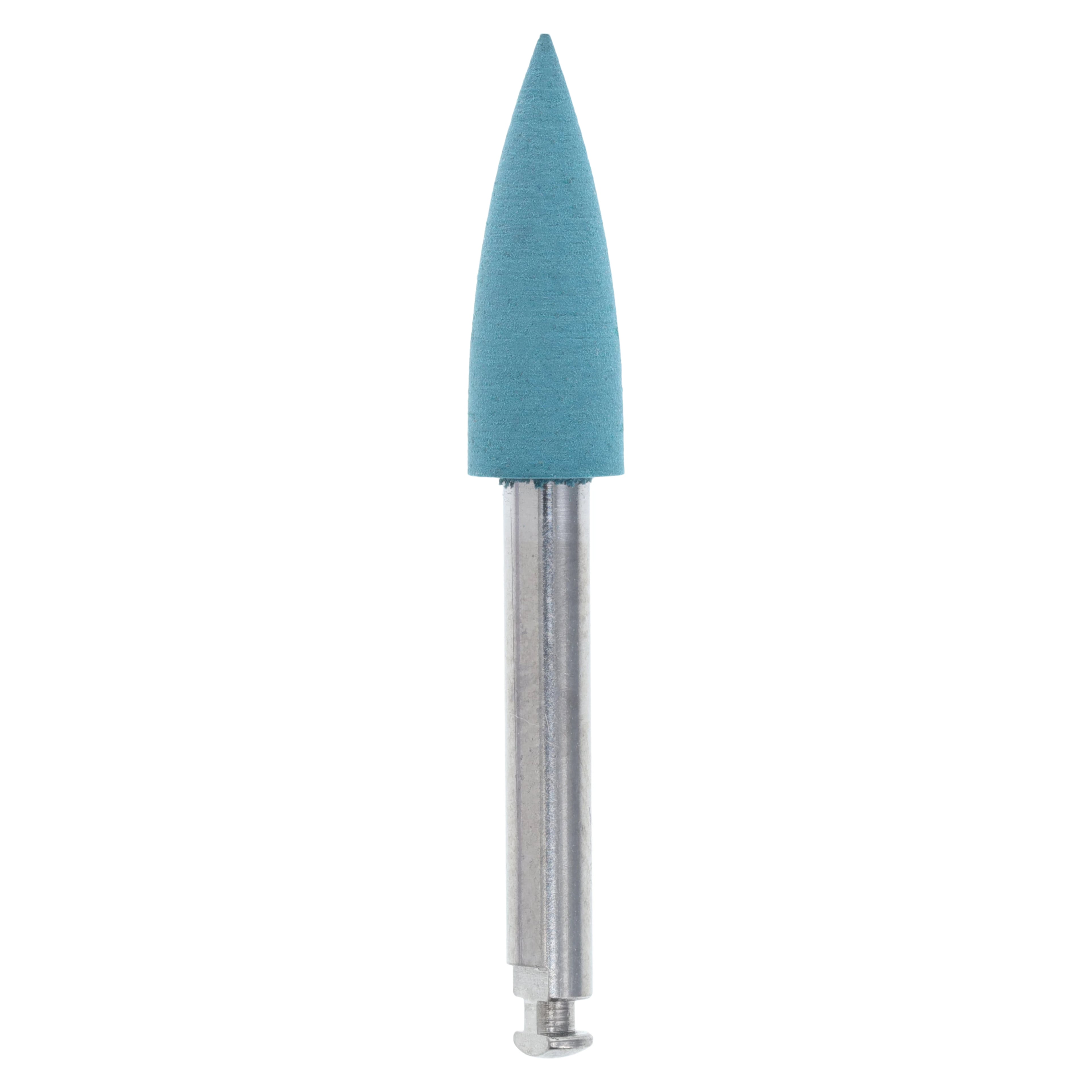 Maestro Amalgam/Gold Polishers, Right Angle, Fine Point Green, 12/Pkg