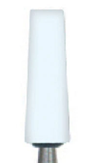Maestro White Mounted Stones, Aluminum Oxide, Handpiece, 12/Pkg