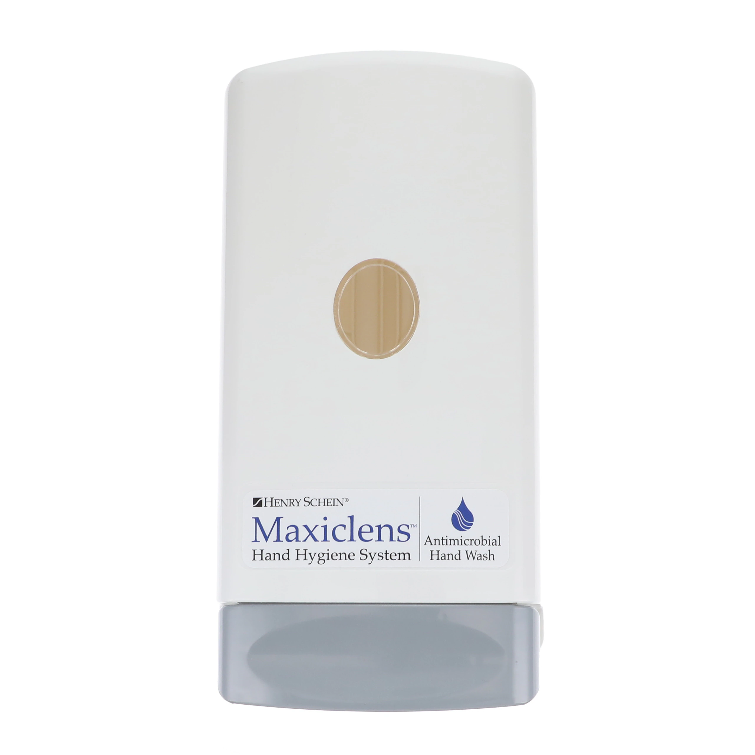 HSI Soap Dispenser, Manual, White Plastic, 800 mL Capacity