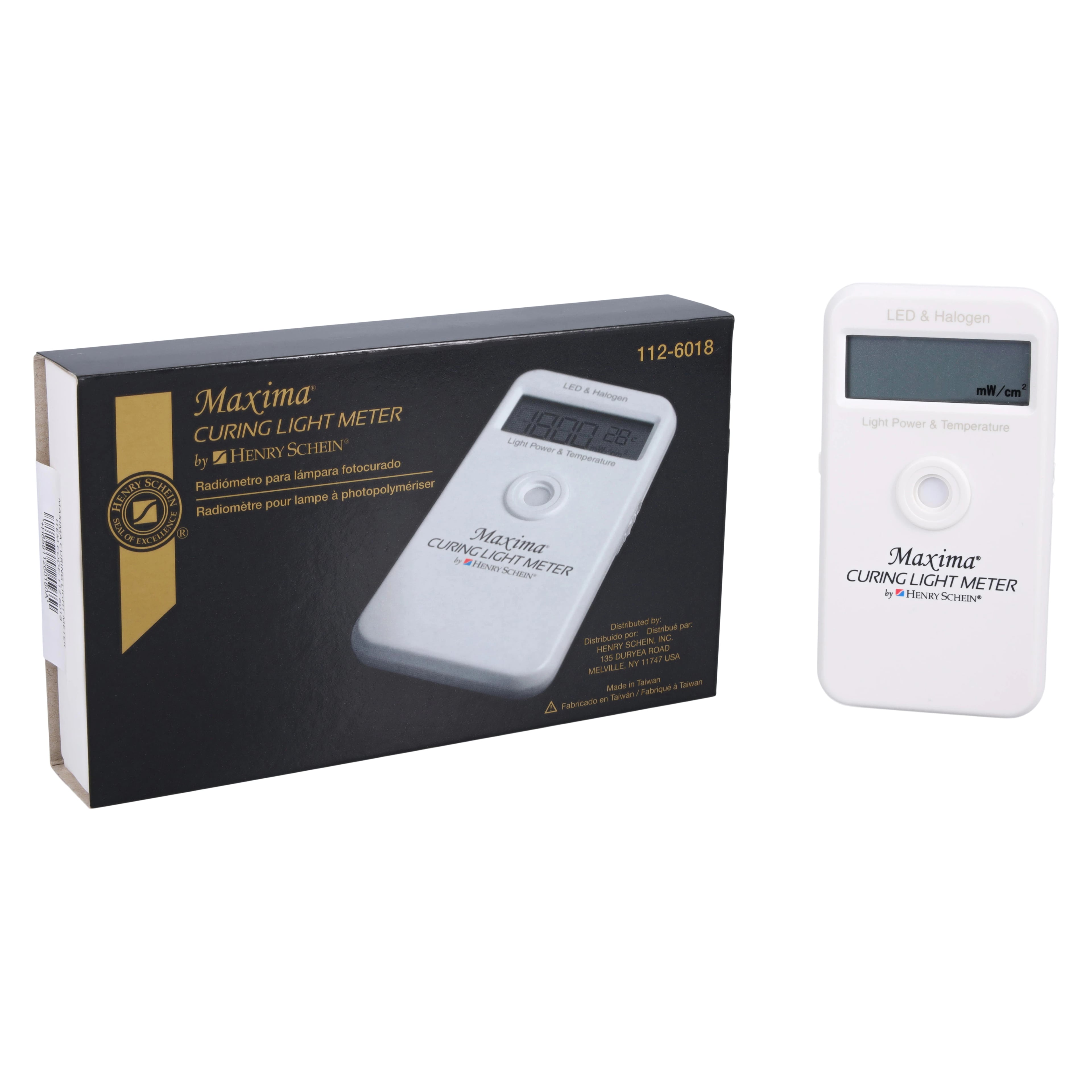Maxima Curing Light Meter, Battery Operated, Digital Display