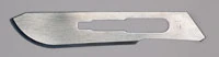 Surgeon Blades Carbon Steel, #22, Sterile, Disposable, 10/Bx