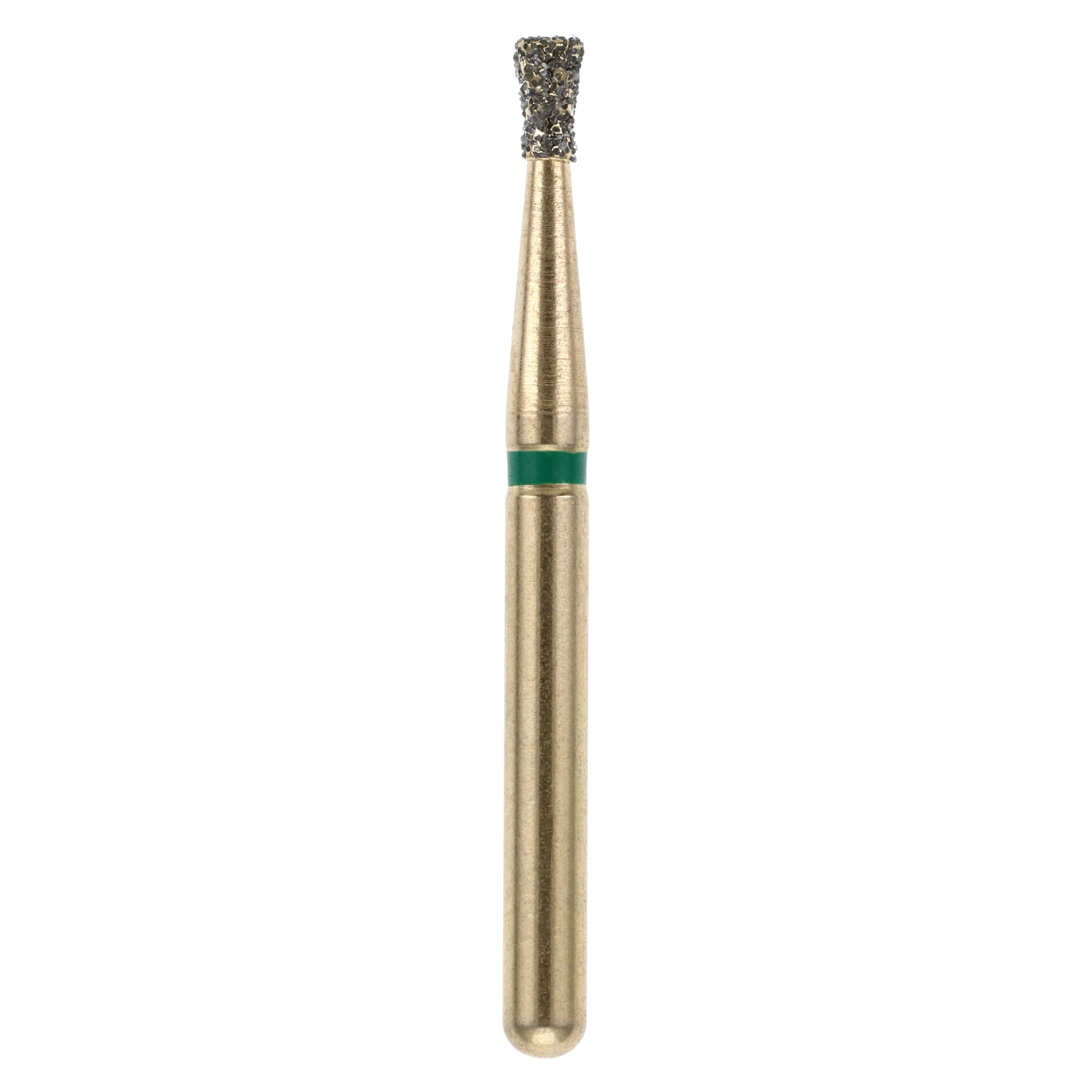 MAXIMA GOLD Diamond FG Inverted Cone Bur, Friction Grip, Coarse, 2.2 mm, G806-012C, 5/Pk
