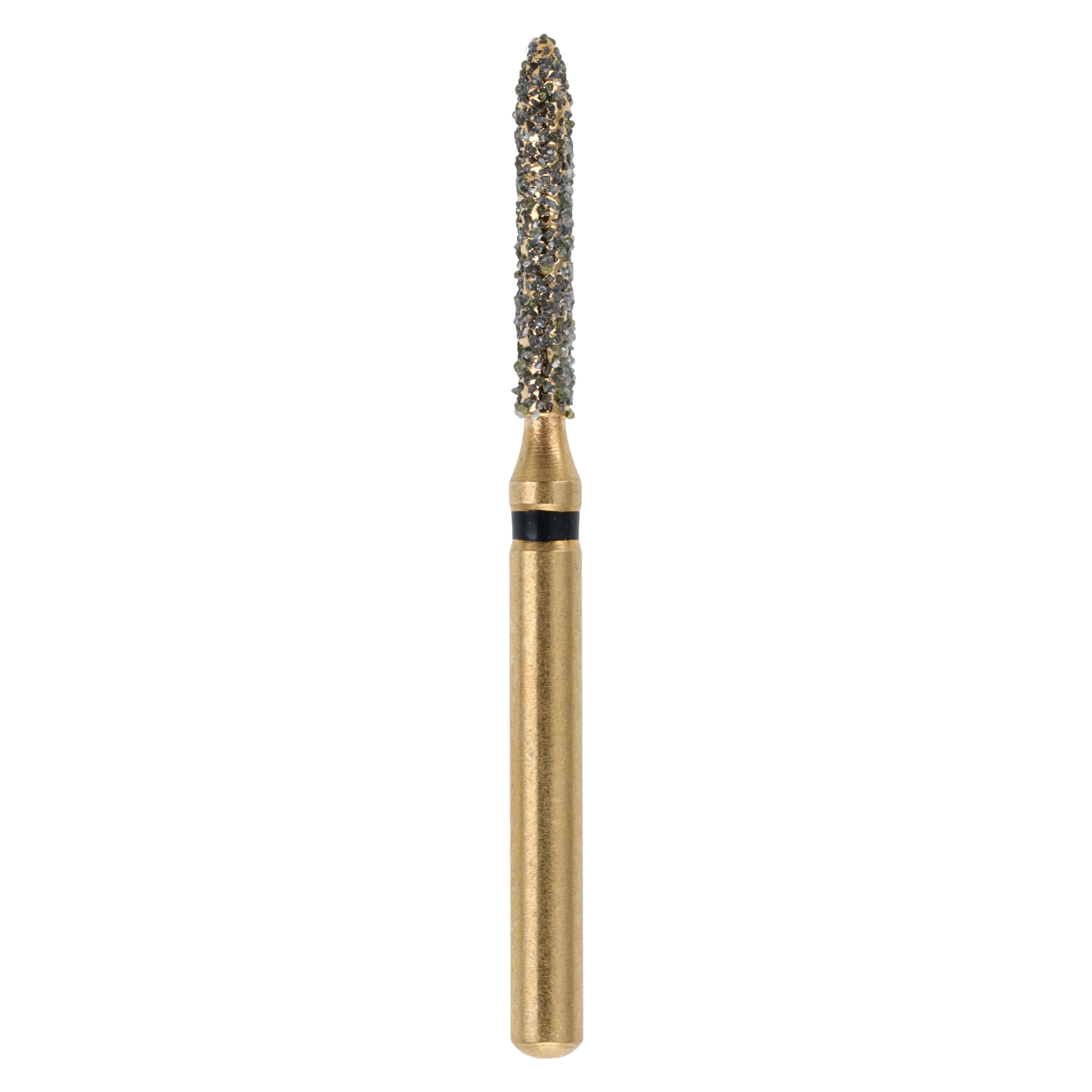 MAXIMA GOLD Diamond FG Beveled Cylinder, Super Coarse, 8.0 mm, G878-012SC, 5/Pk
