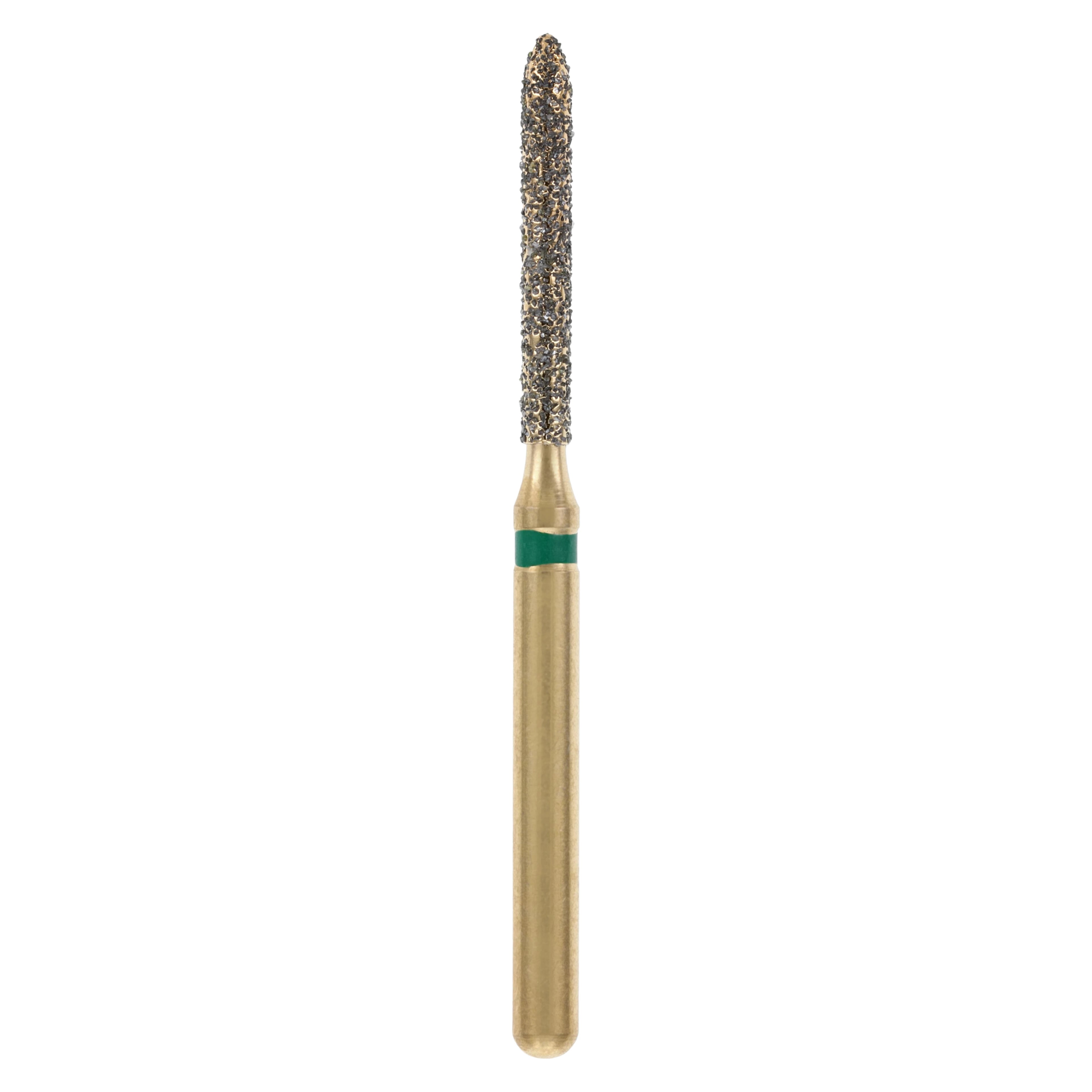 MAXIMA GOLD Diamond FG Beveled Cylinder Bur, Coarse, Friction Grip, 9.5mm, G879-012C, 5/Pk