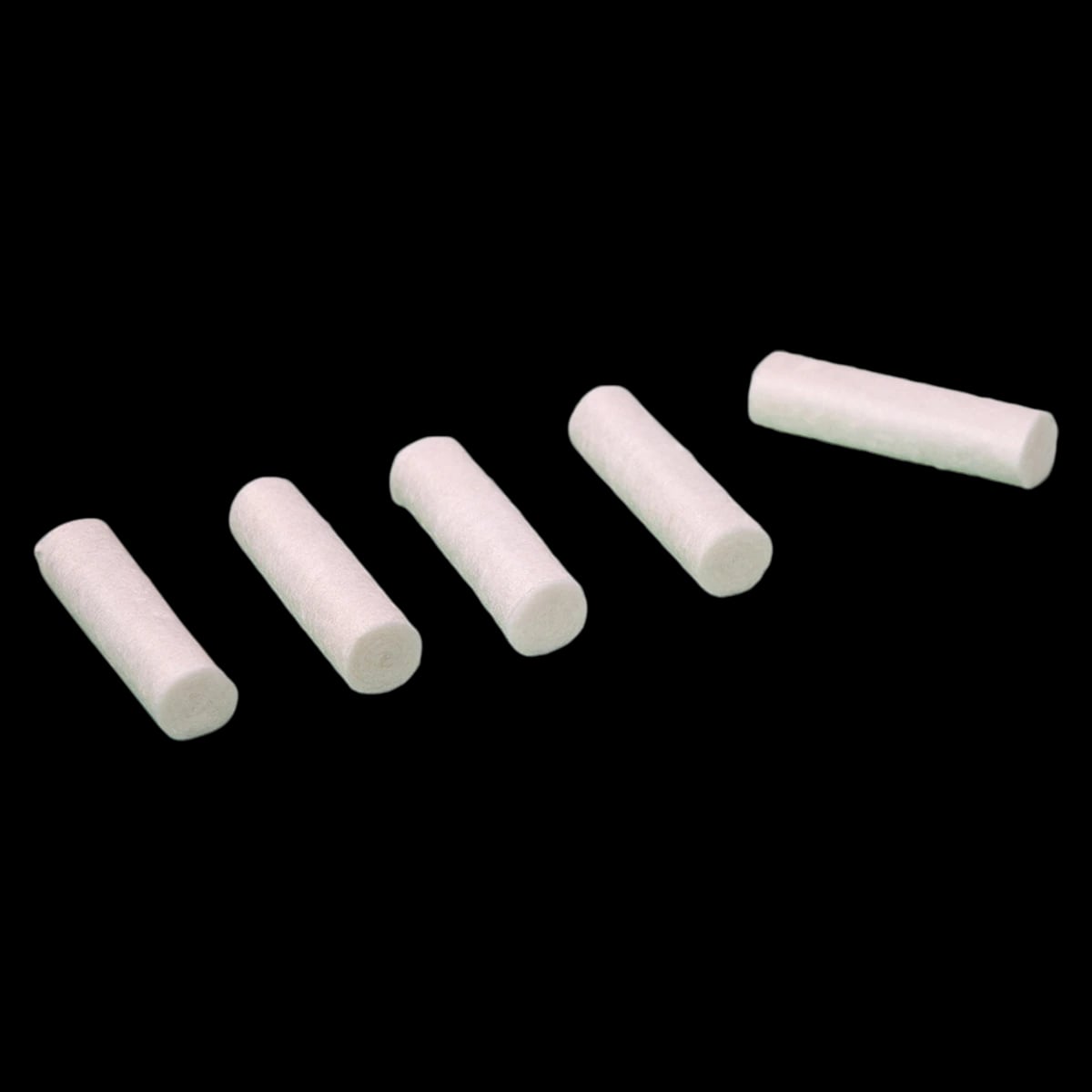 Essentials Healthcare Cotton Rolls, Size 2 Medium, Non-Sterile, 1.5 in x 0.375 in, 2500/Bag