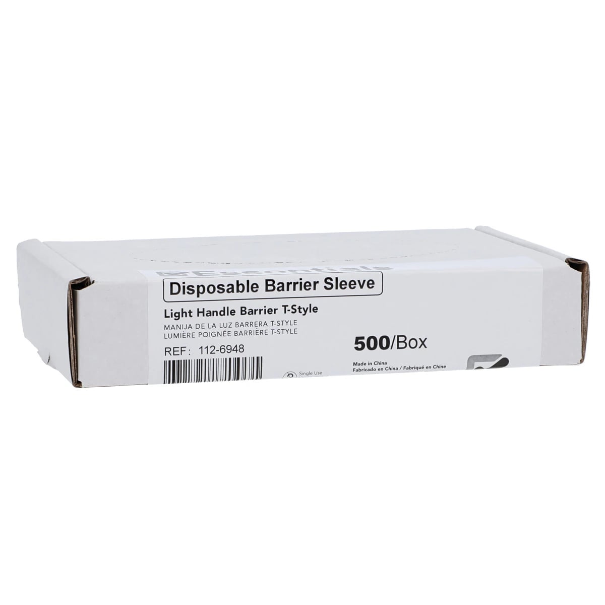 Essentials Light Handle Barrier, 7 in x 4.5 in, T-Style, 500/Box